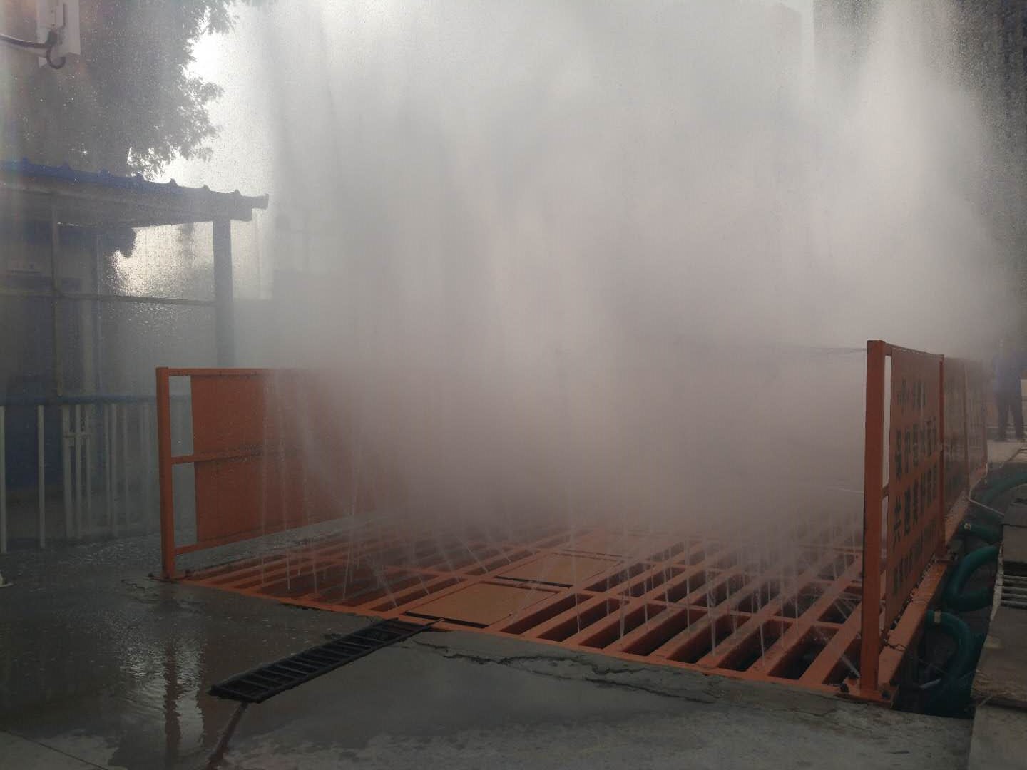 多城市建筑工地专用洗轮设备-维护工地环境